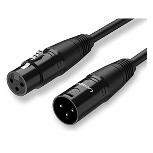 Sonoplay - Câble Micro XLR mâle vers XLR femelle 10 m blanc Câble m