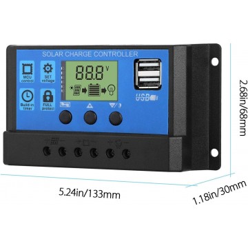 30A Solar Charge Controller...