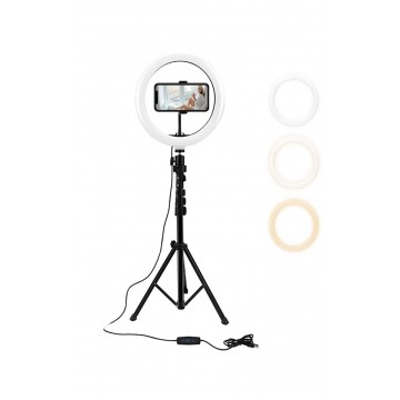 PYLE 26 cm Ring Light With...